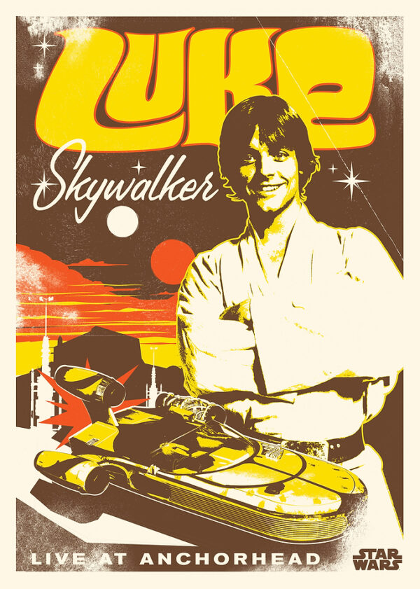 Luke Skywalker poster