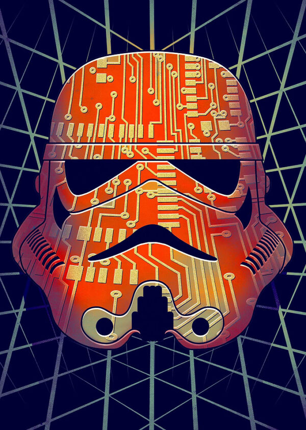 Chipped poster