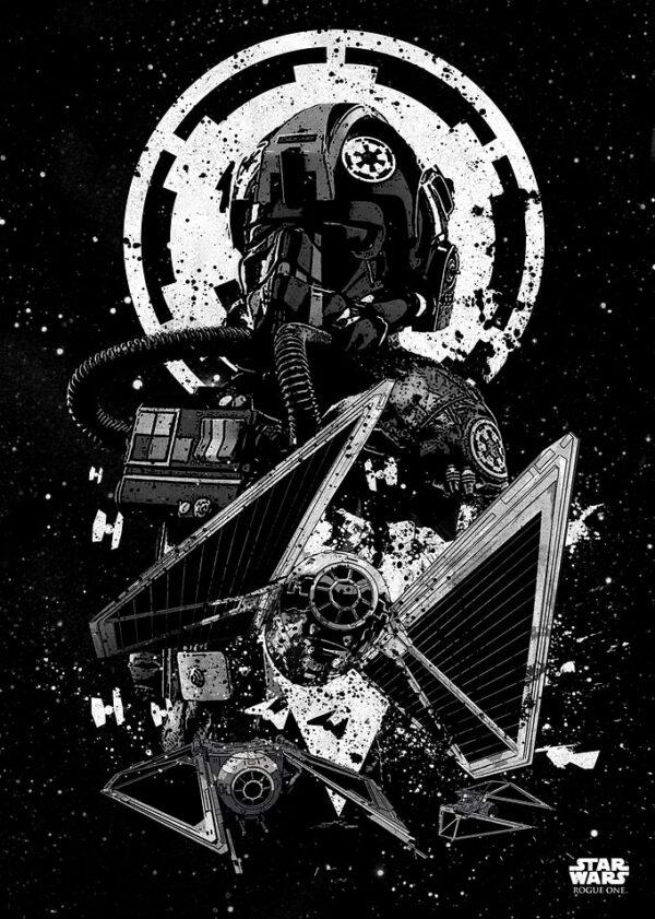 TIE Striker poster
