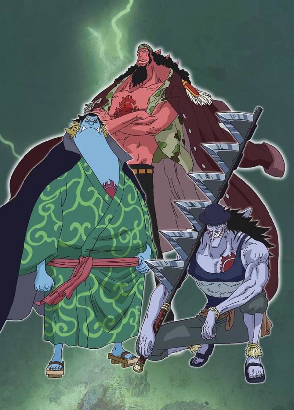 One Piece Рыболюди Пираты Солнца