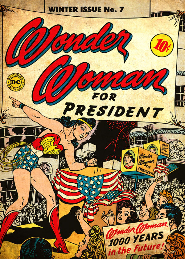Wonder Woman for President by H. G. Peter