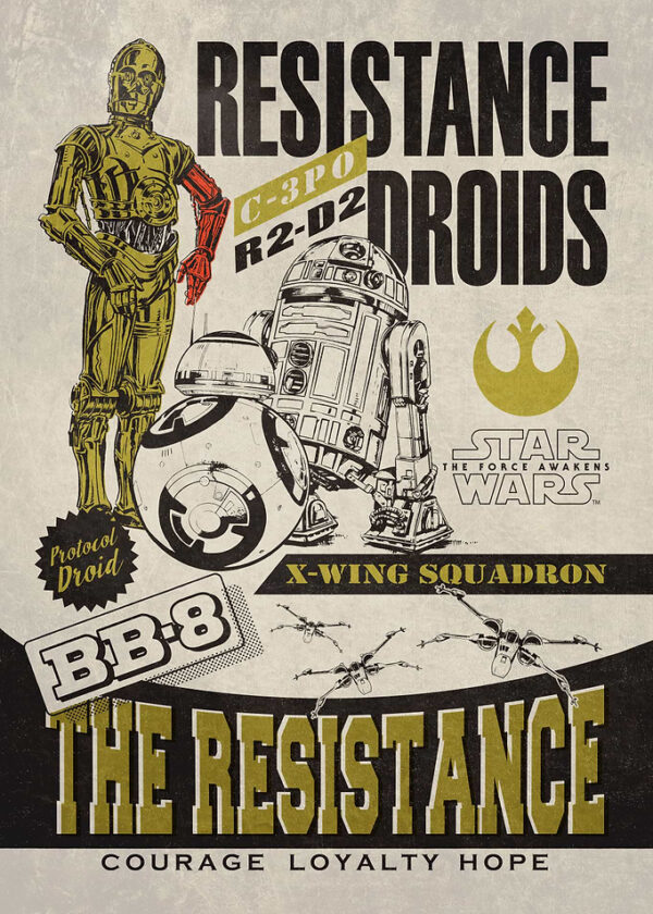 Resistance Droids poster
