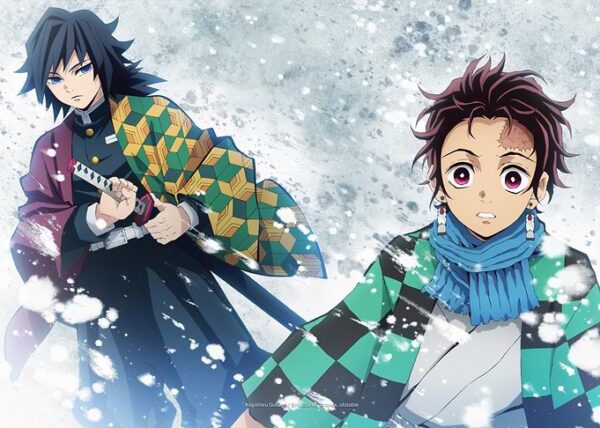 Tanjiro and Giyu