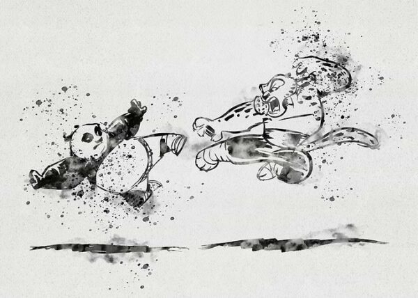 Po and Tai-Lung fight