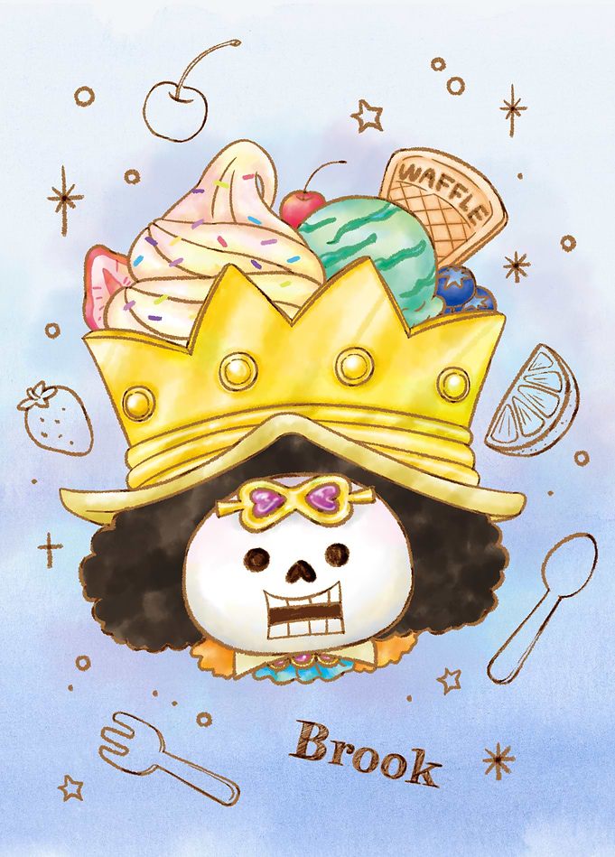 Сладкое мороженое One Piece Brook’s Sweet Crown