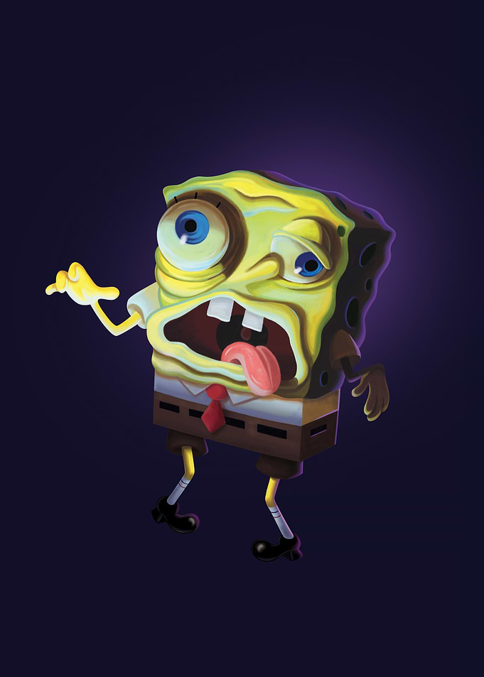 Scary Spongebob Halloween