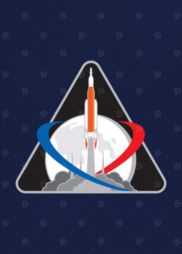 Artemis I Logo Navy