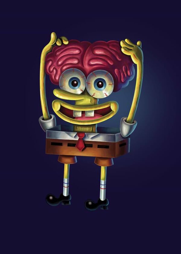 Spongebob Brain Halloween