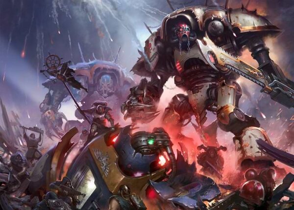 Chaos Knights in Battle of Ordex-Thaag