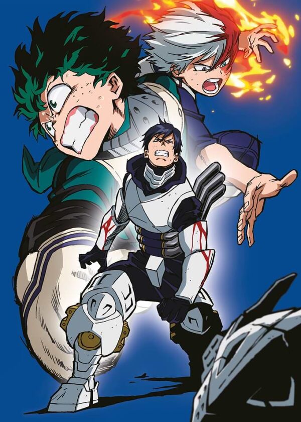 Izuku, Shoto and Tenya