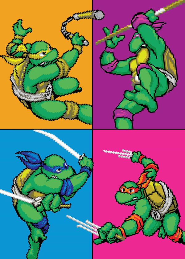 TMNT Retro Game