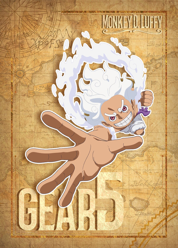 Луффи захватить Gear 5