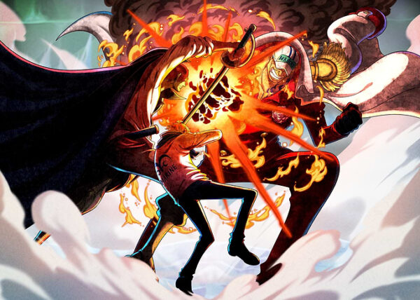 Iconic Painted Shanks vs Akainu
