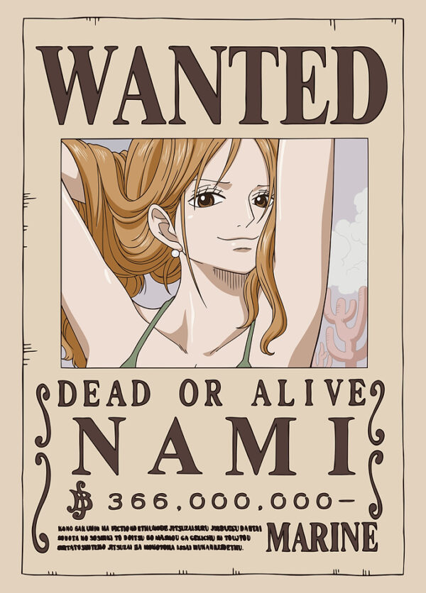 Nami Wanted after Wano
