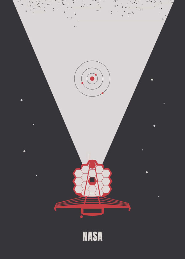 Webb minimalistic red