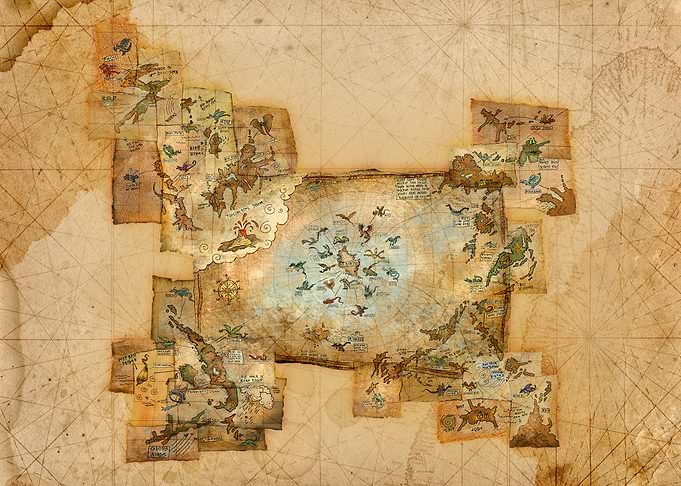 Hiccup's Map of Dragons