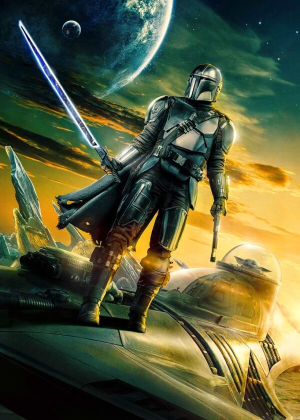 Mandalorian key art poster