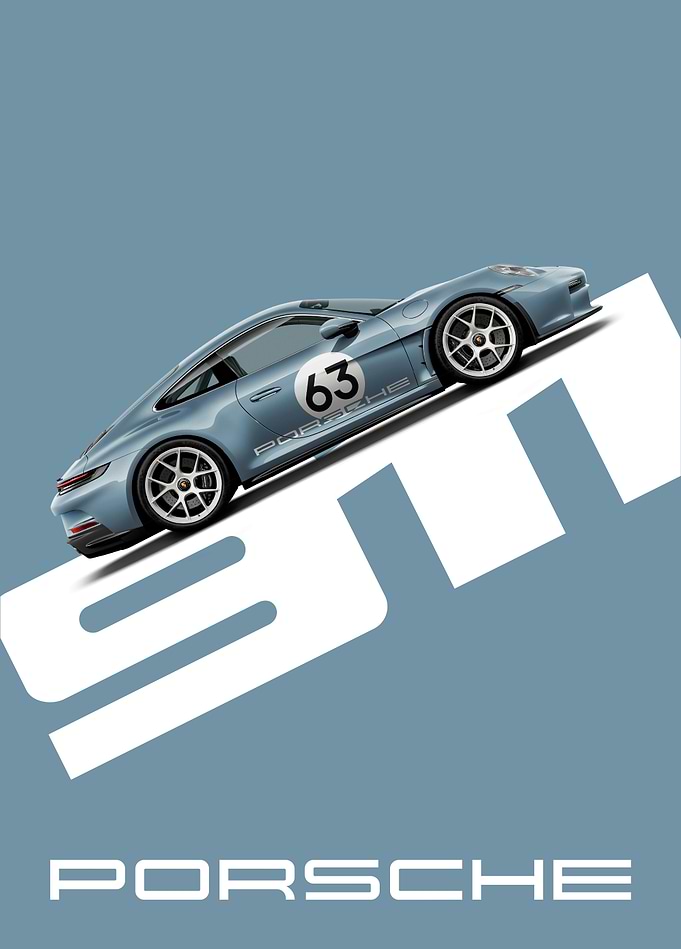 Легендарный Porsche 911 Ascending Design