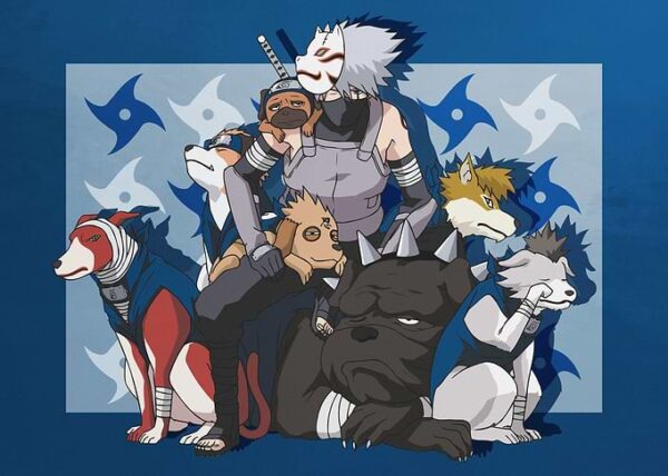 Kakashi & his dogs