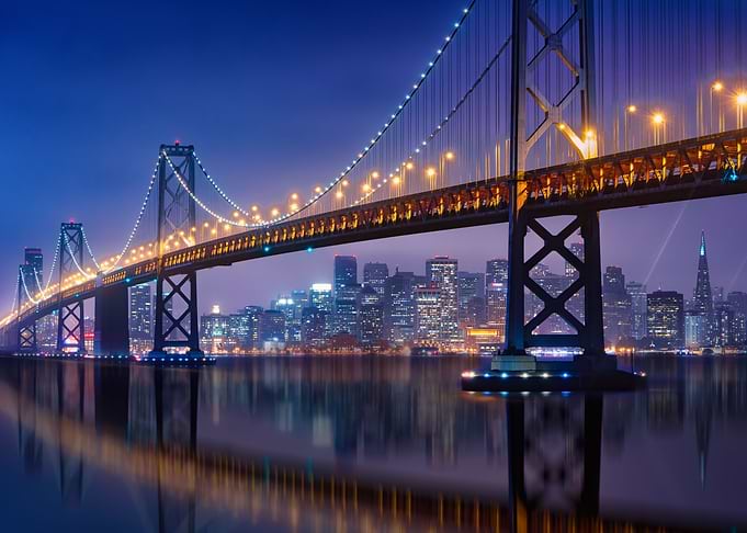 Urban Illusion Bay Bridge