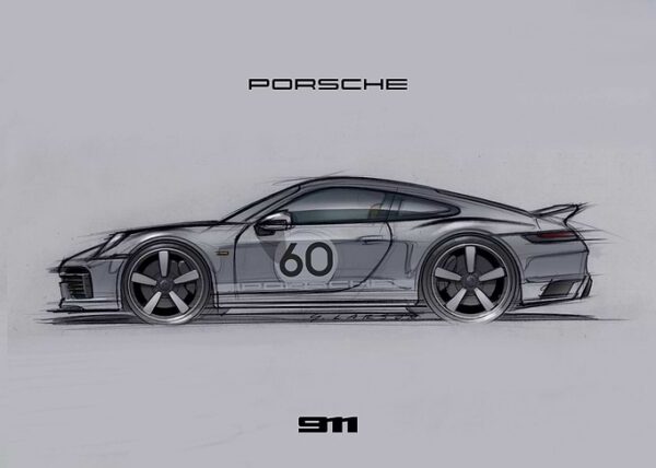 Porsche 911 Sketch