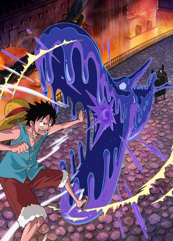 Summit War Luffy vs Magellan
