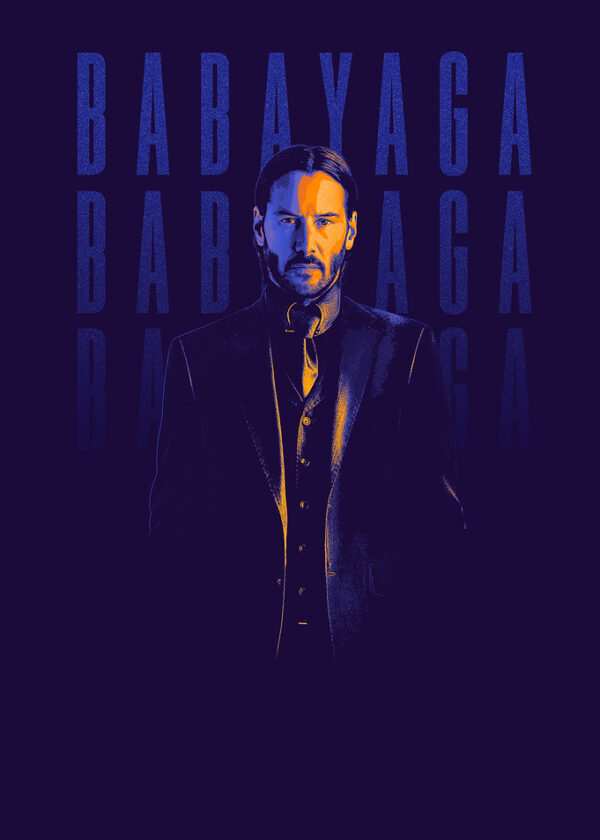 Baba Yaga's BlueToned Gaze