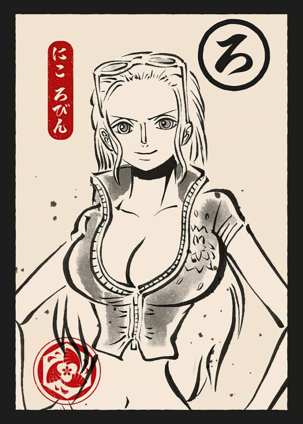 Nico Robin Ukiyo-e