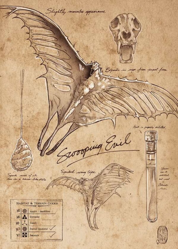 Swooping Evil Note