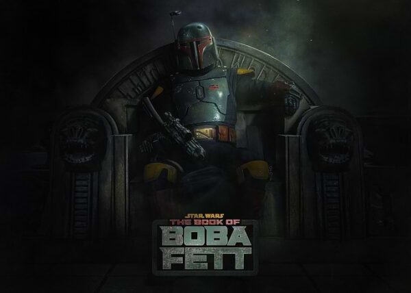 The Book of Boba Fett horizontal with logo poster
