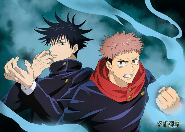 JJK S01 Yuji and Megumi Cursed Energy
