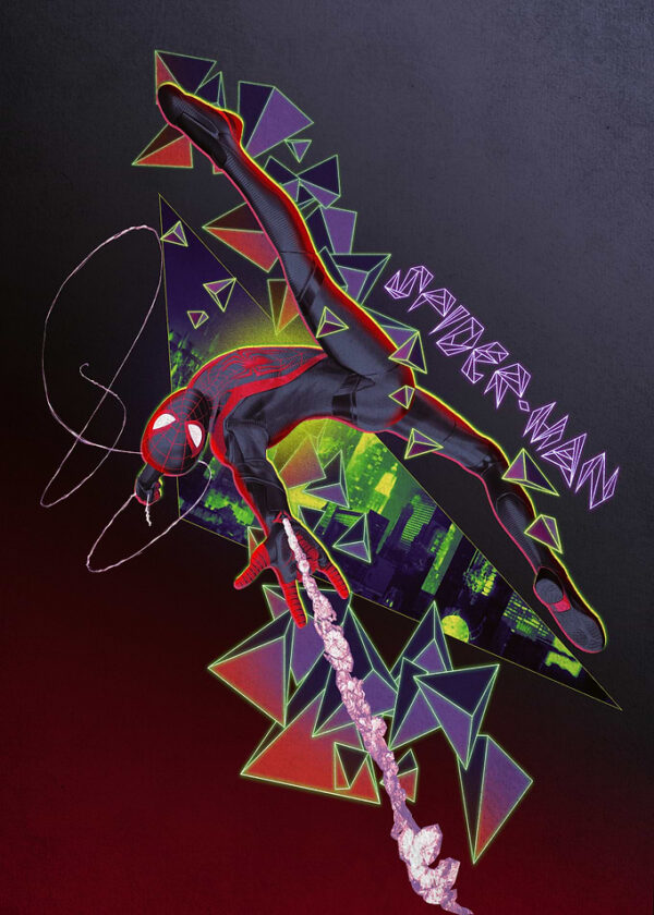 Miles Morales: Web-Slinging Neon
