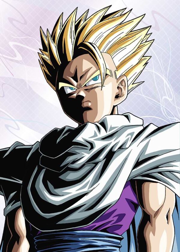 DBZ Kid Gohan Epic Portrait