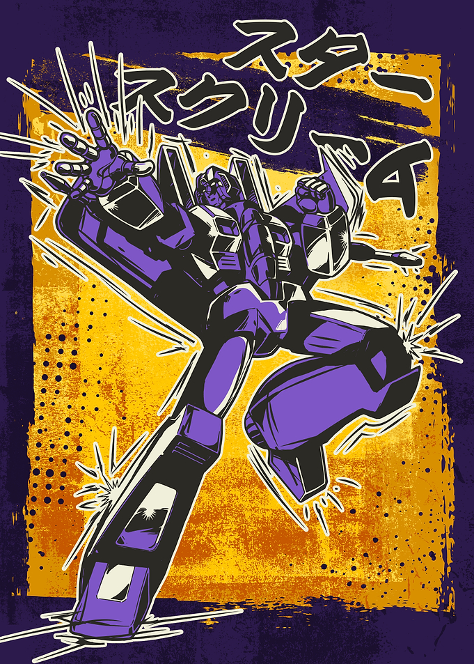 Starscream Manga