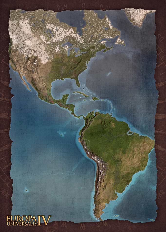 Americas Brown Terrain