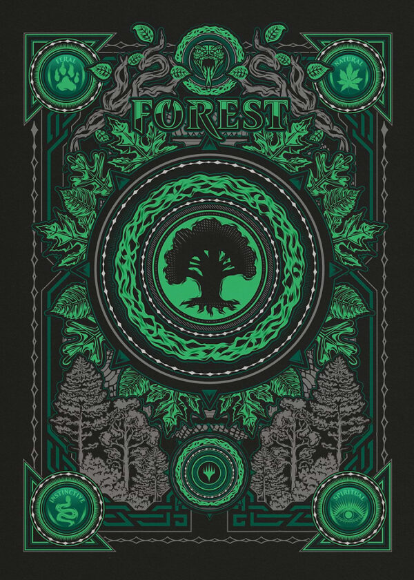 Forest Iconic Badge