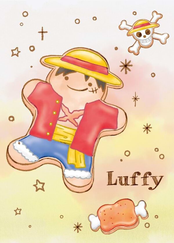 Печенье One Piece Monkey D. Luffy