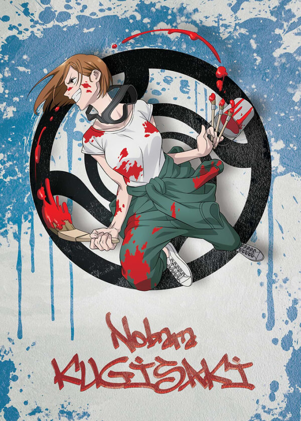 JJK Nobara Kugisaki Graffiti style