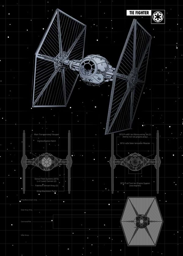 Tie Fighter poster