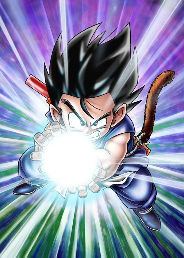 Goku Charging Kamehameha