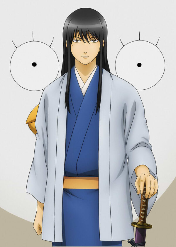 Gintama's Katsura Kotarou and Elizabeth