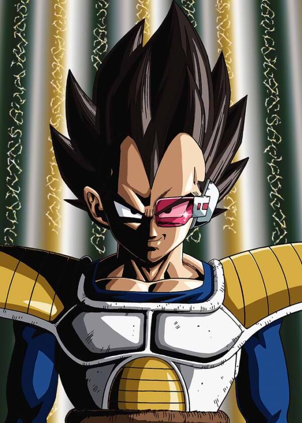DBZ Vegeta Villain Epic Portrait
