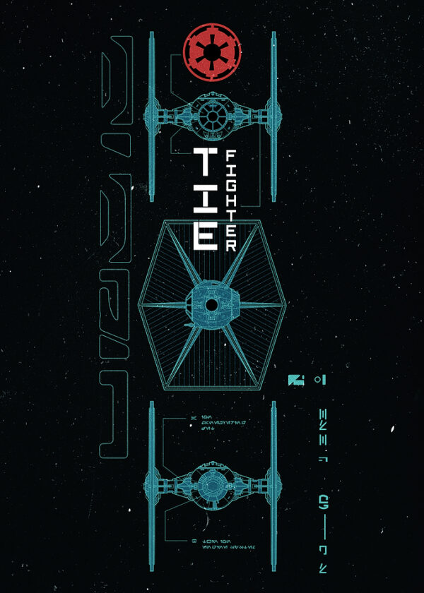 Tie Fighter poster