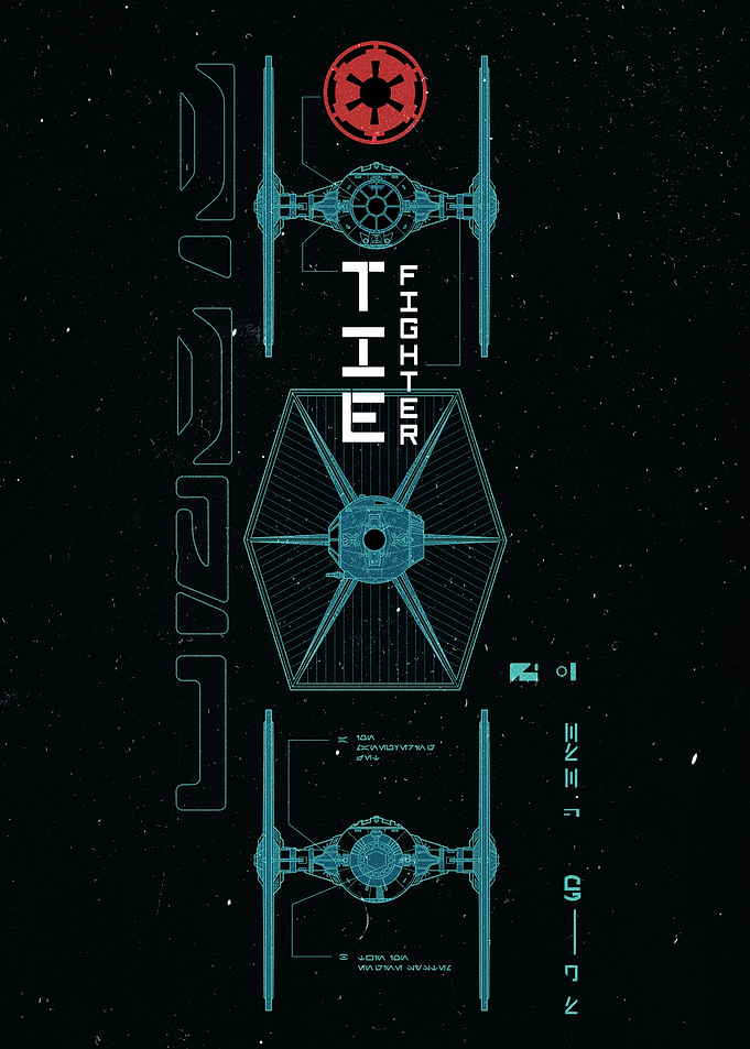 Tie Fighter poster