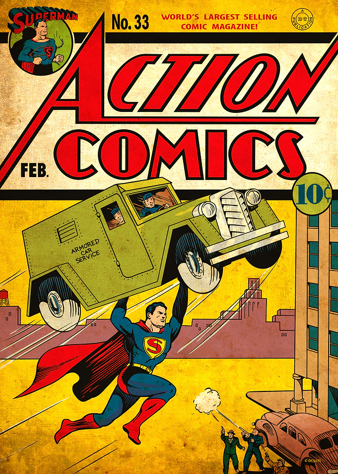 Action Comics Superman 33 by Wayne Boring