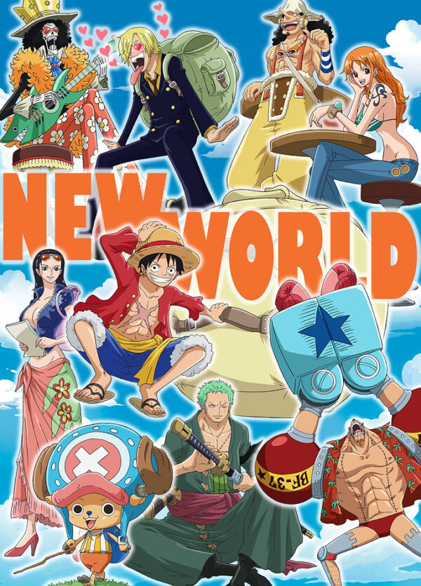 One Piece: Коллаж экипажа нового мира