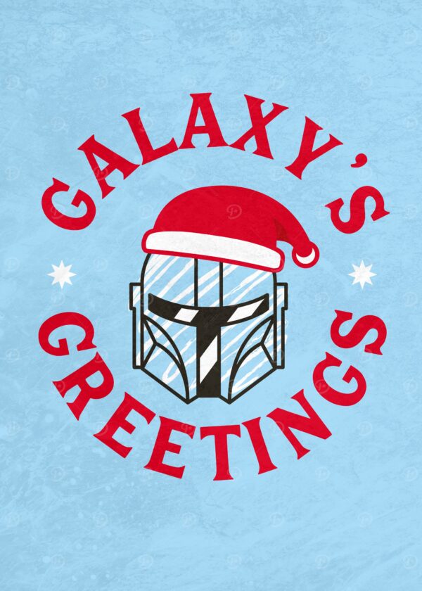 Galaxy's greetings poster