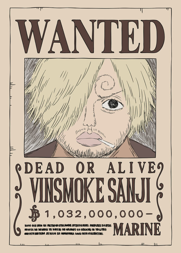 Sanji Wanted after Wano