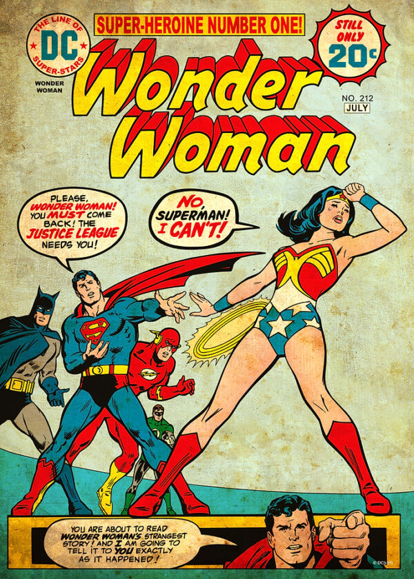 Wonder Woman 212 by Bob Oksner