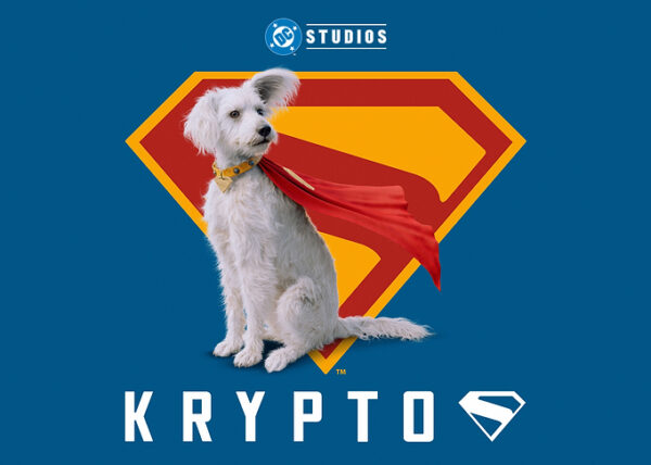 Крипто с постером со щитом Супермена